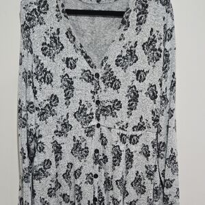 Floral Torrid Plush Dress With Pockets Size 2